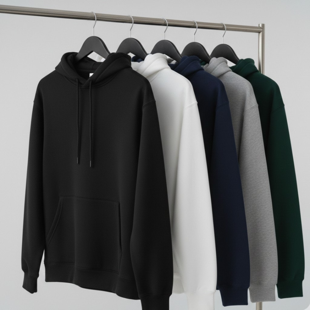 Sudaderas con gran variedad de colores en catálogo